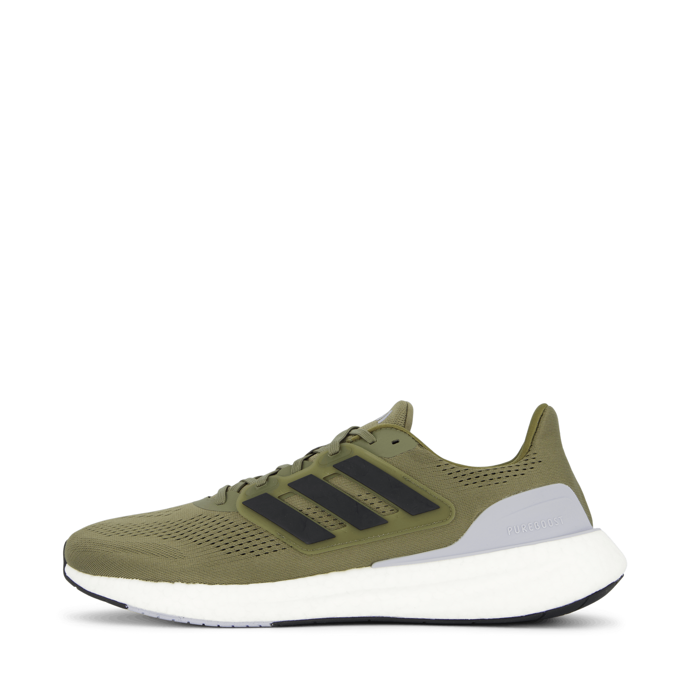 Pureboost 23 Shoes Olive Strata / Core Black / Halo Silver