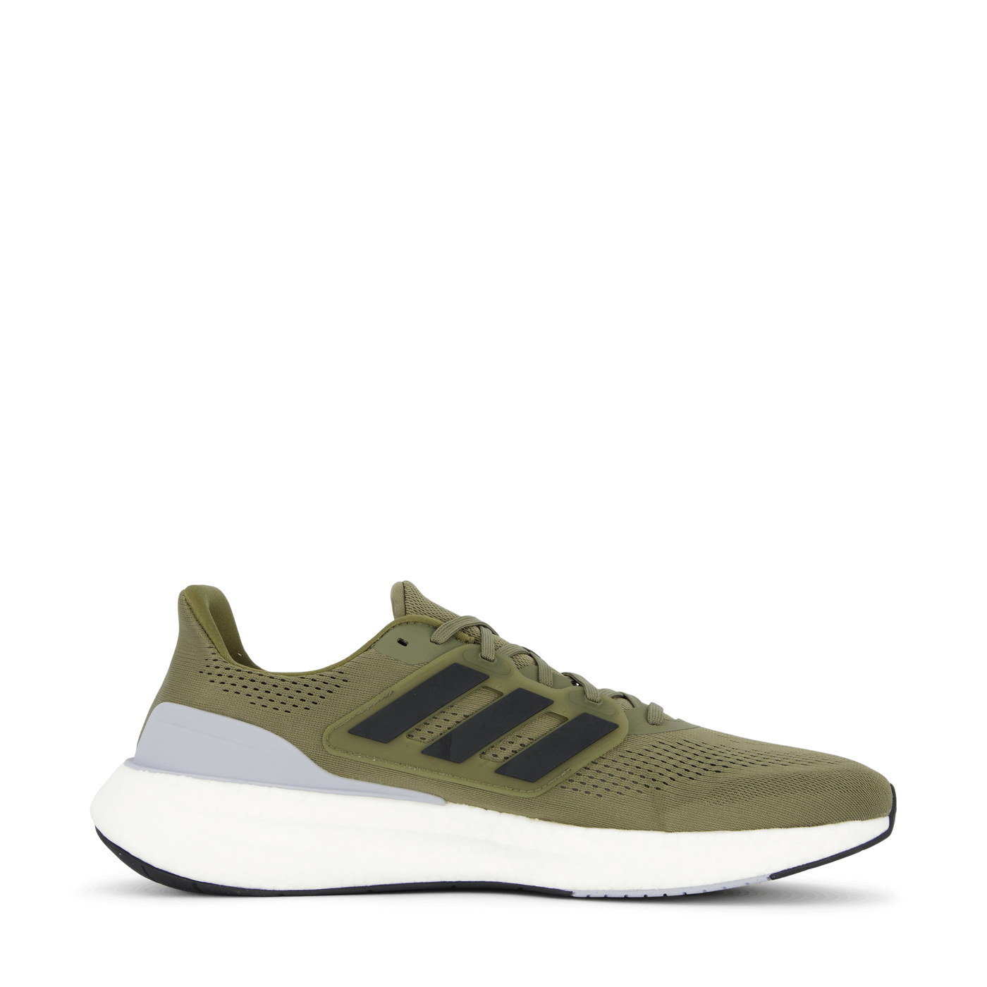 Pureboost 23 Shoes Olive Strata / Core Black / Halo Silver