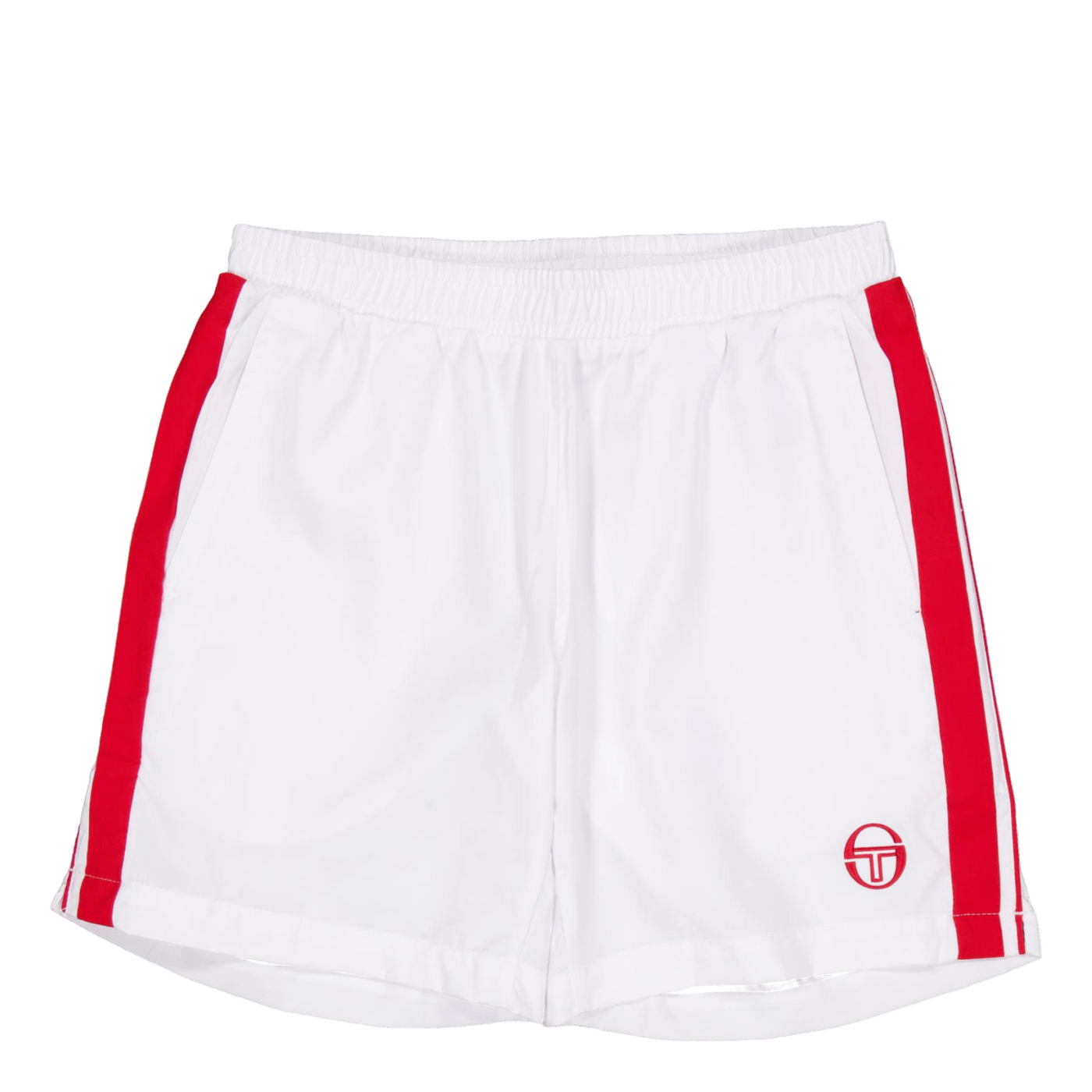 Young Line Pro Shorts White/red