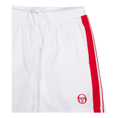 Young Line Pro Shorts White/red