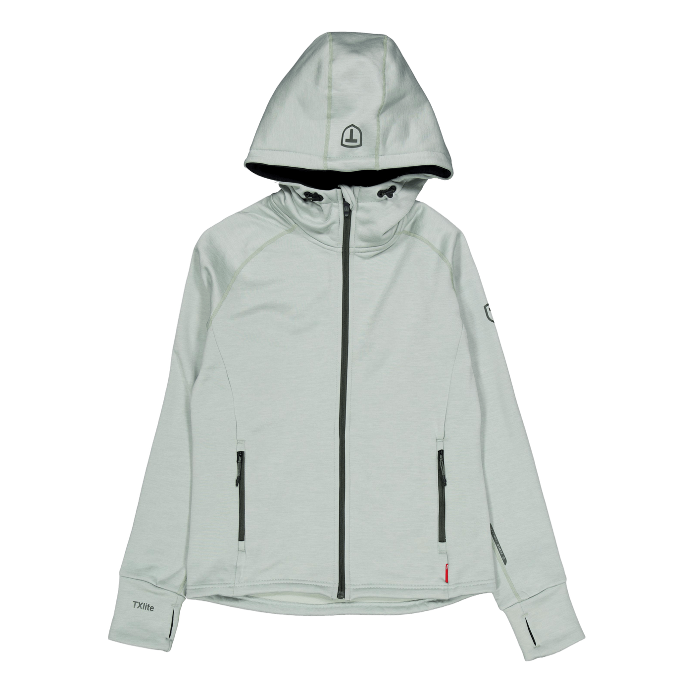 Txlite Hoodie Zip W Eucalyptus