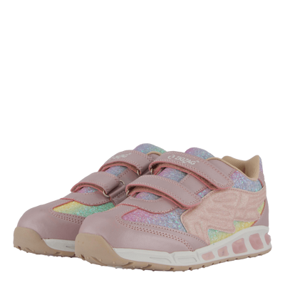 Roseau Kids Shoe W/lights Multi Colour