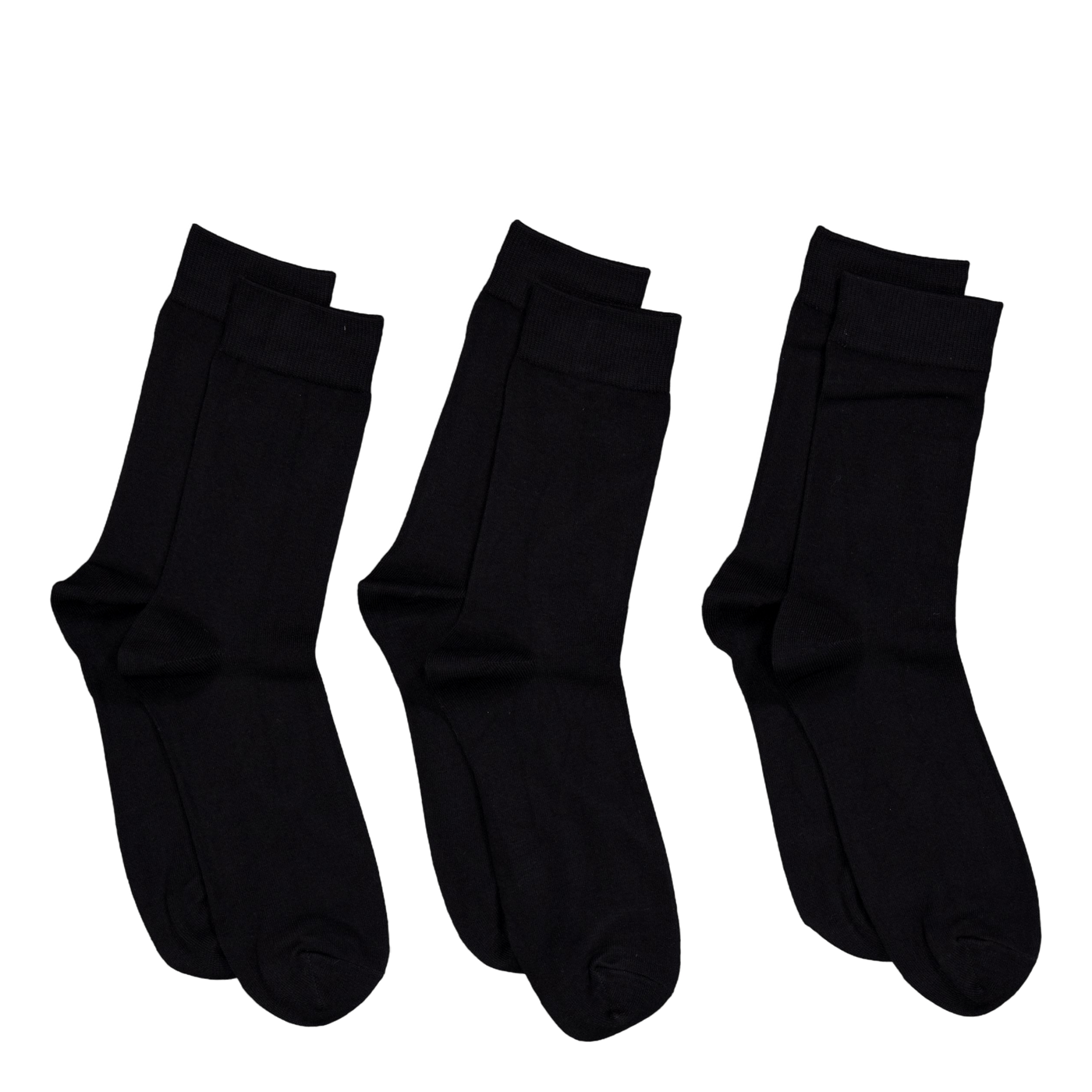 Classic Bamboo Socks 3-pack Black