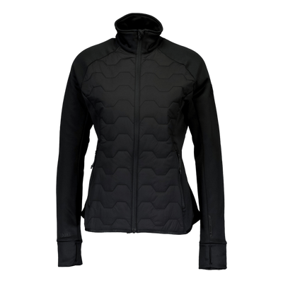 Txlite Hybrid Midlayer Zip Wom Black