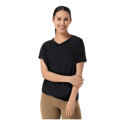 W Yoga Loose Tee Black