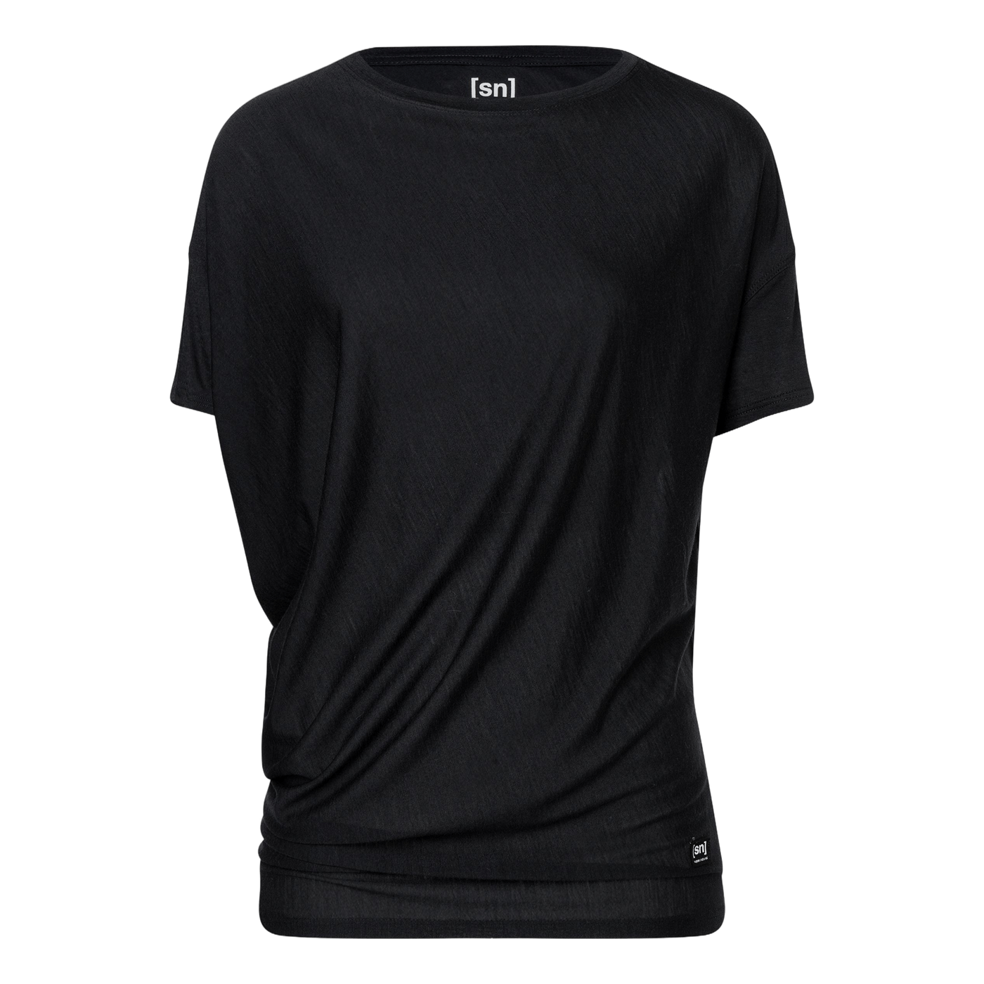 W Yoga Loose Tee Black
