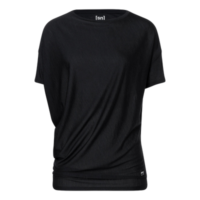 W Yoga Loose Tee Black