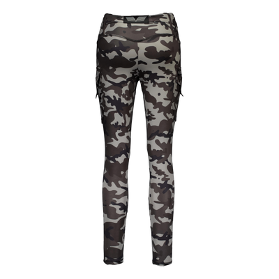 Cargo Camo Stealth Leggings Dark Grey