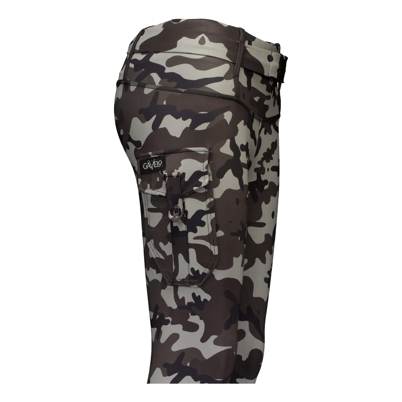 Cargo Camo Stealth Leggings Dark Grey