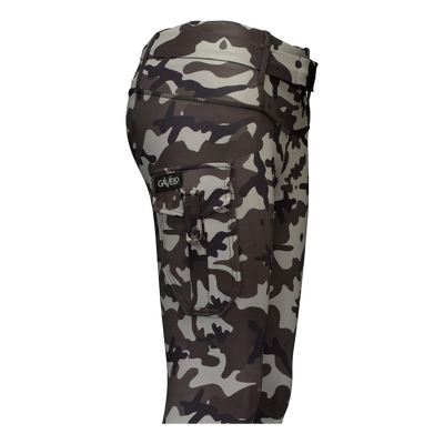 Cargo Camo Stealth Leggings Dark Grey