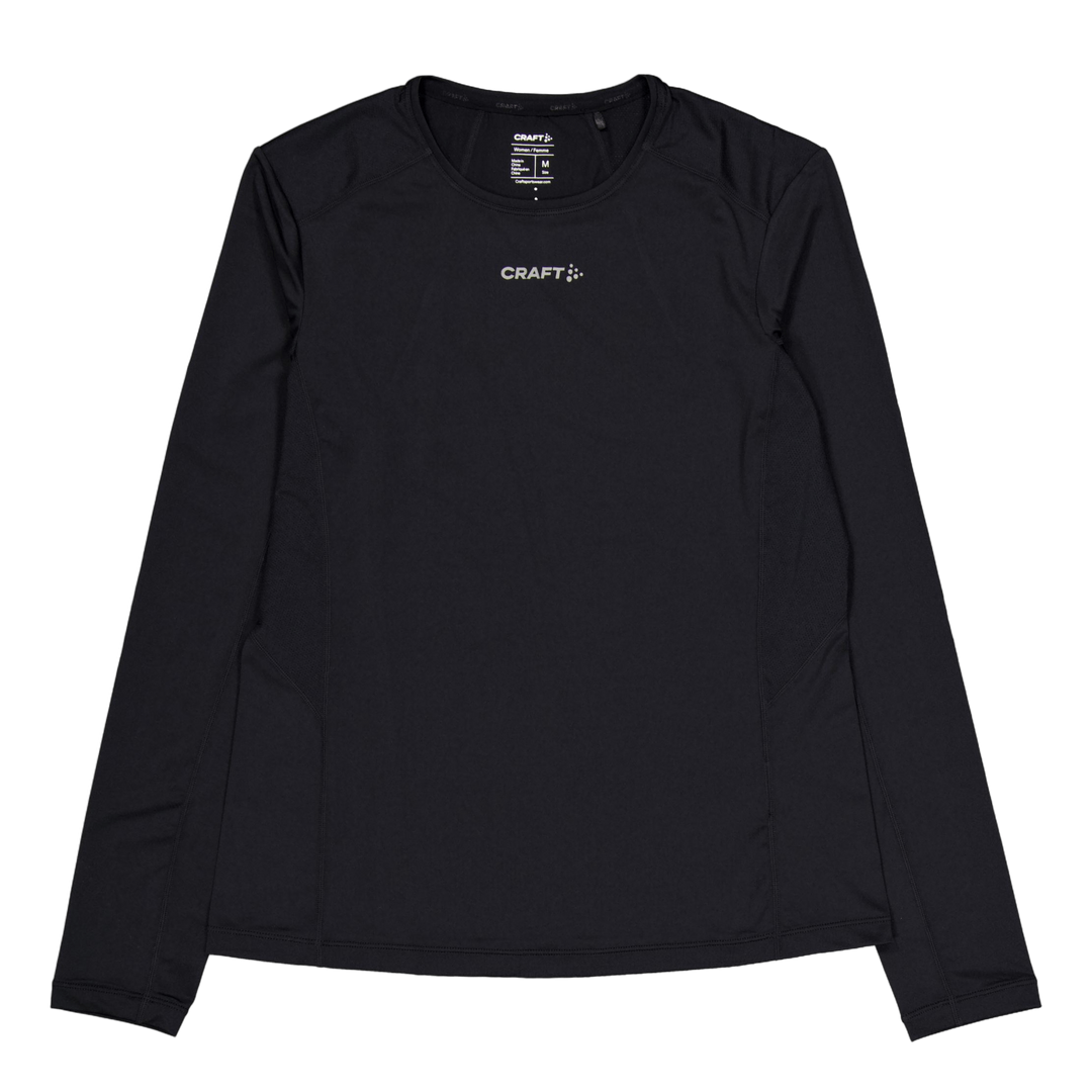 Adv Essence Ls Tee 2 W Black