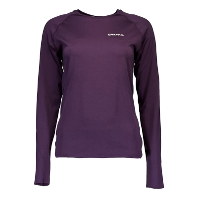 Core Dry Active Comfort Ls W Dk Plum
