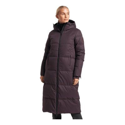 Shanna 2.0 Down Coat Women Aubergine