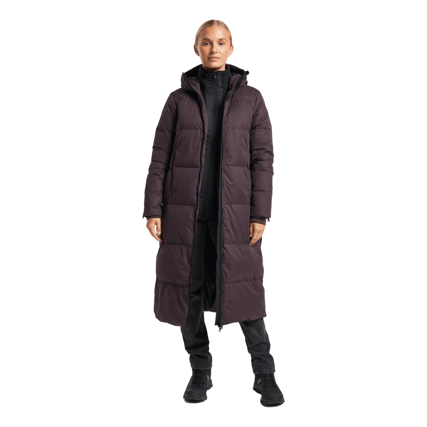 Shanna 2.0 Down Coat Women Aubergine
