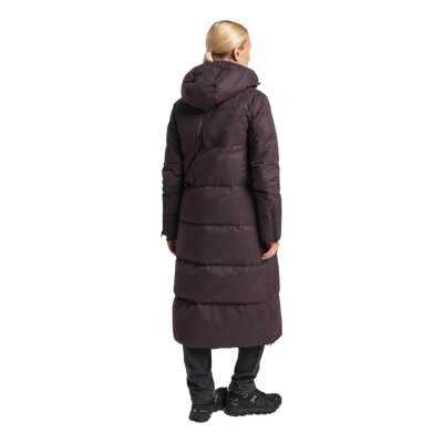Shanna 2.0 Down Coat Women Aubergine