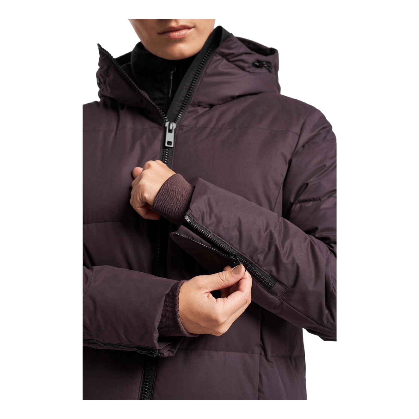 Shanna 2.0 Down Coat Women Aubergine
