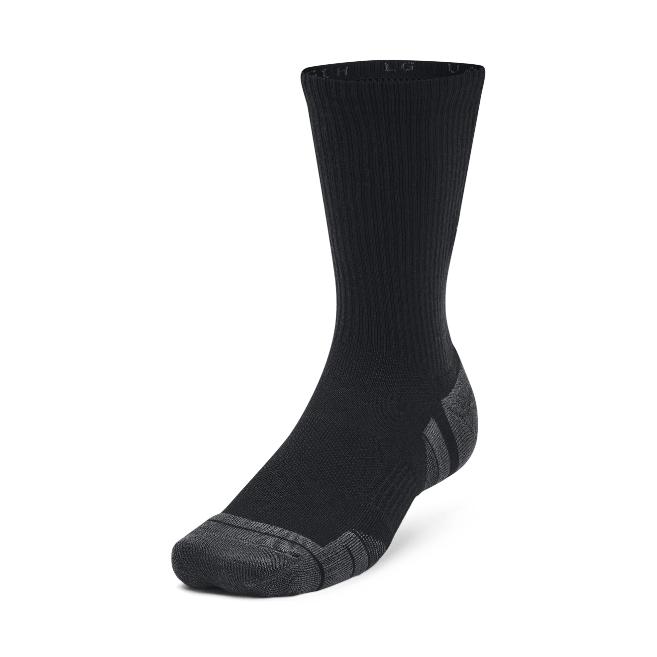 Ua Performance Tech 3pk Crew Black