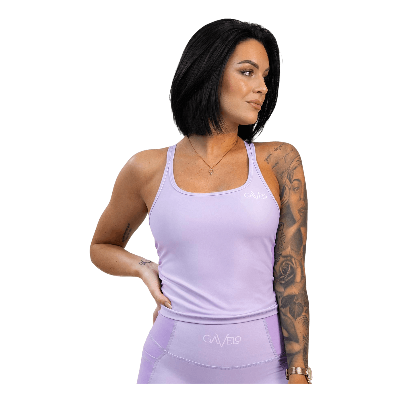 Pastel Paradise Tank Top Lilac