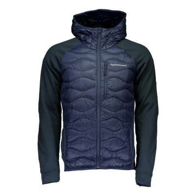 M Helium Down Hybrid Hood Blue Shadow
