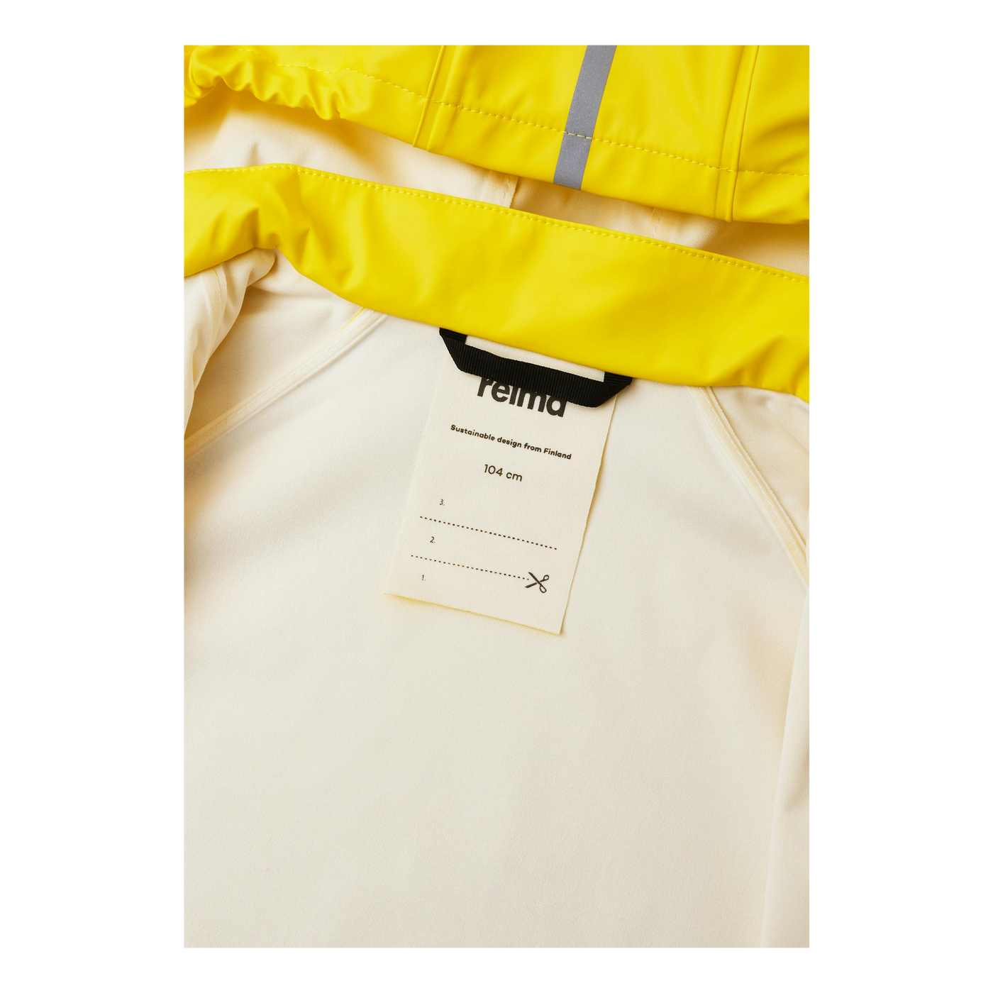 Rain outfit Tihku Yellow