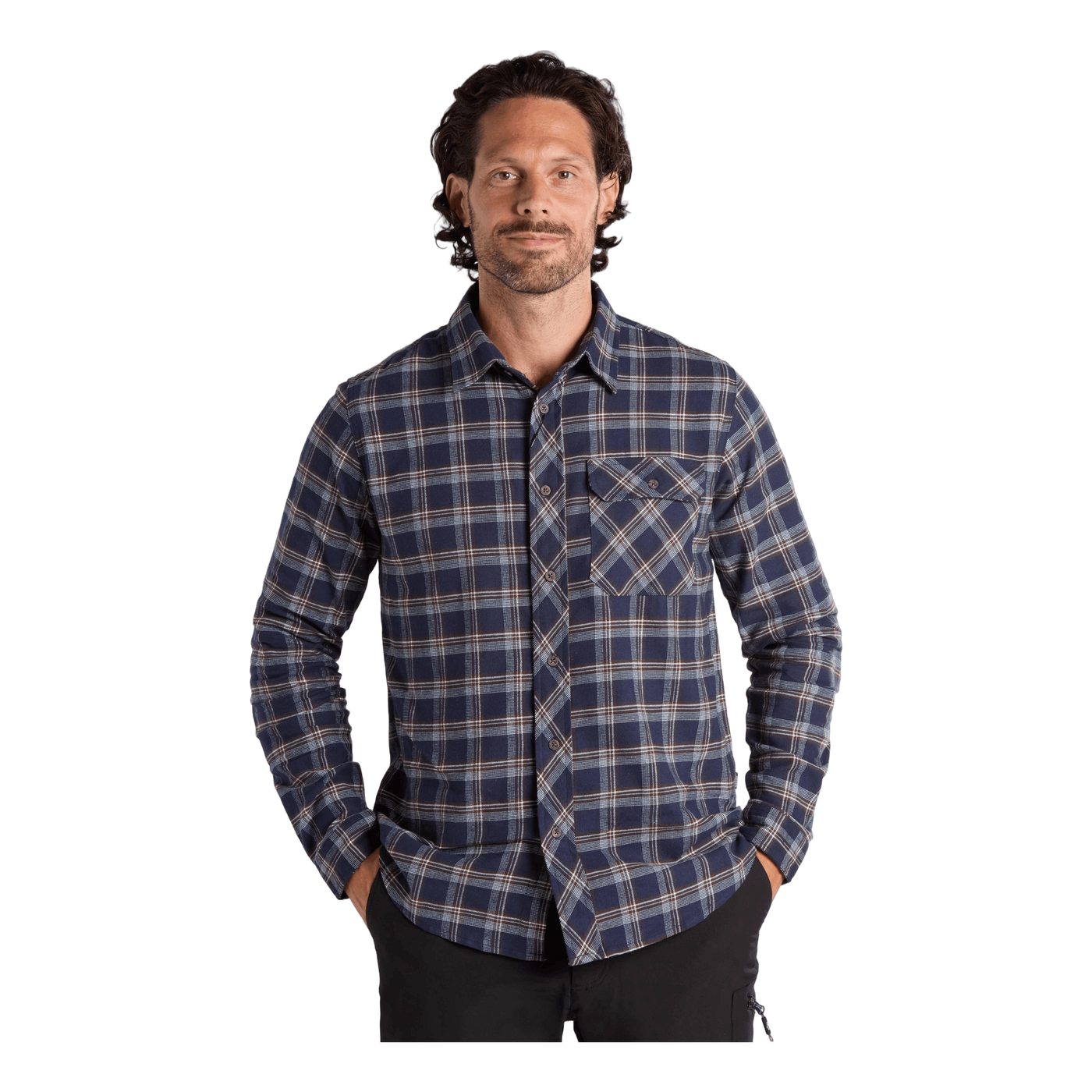 Beaver Creek Shirt Navy Blue Check