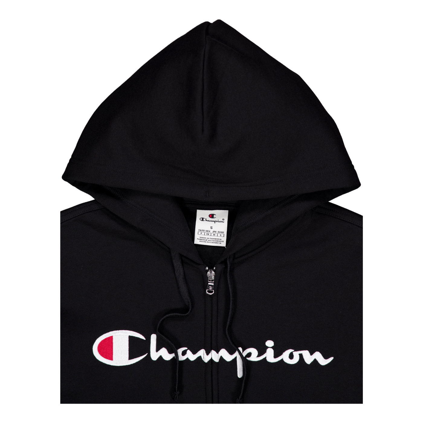 Hooded Full Zip Sweatshirt Black Beauty – - Main Image