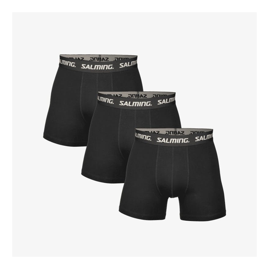 3-pack Cotton Boxer Black