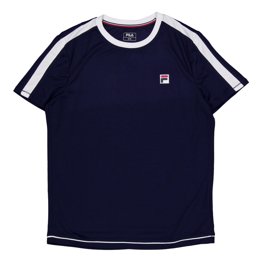 T-shirt Elias Navy/white