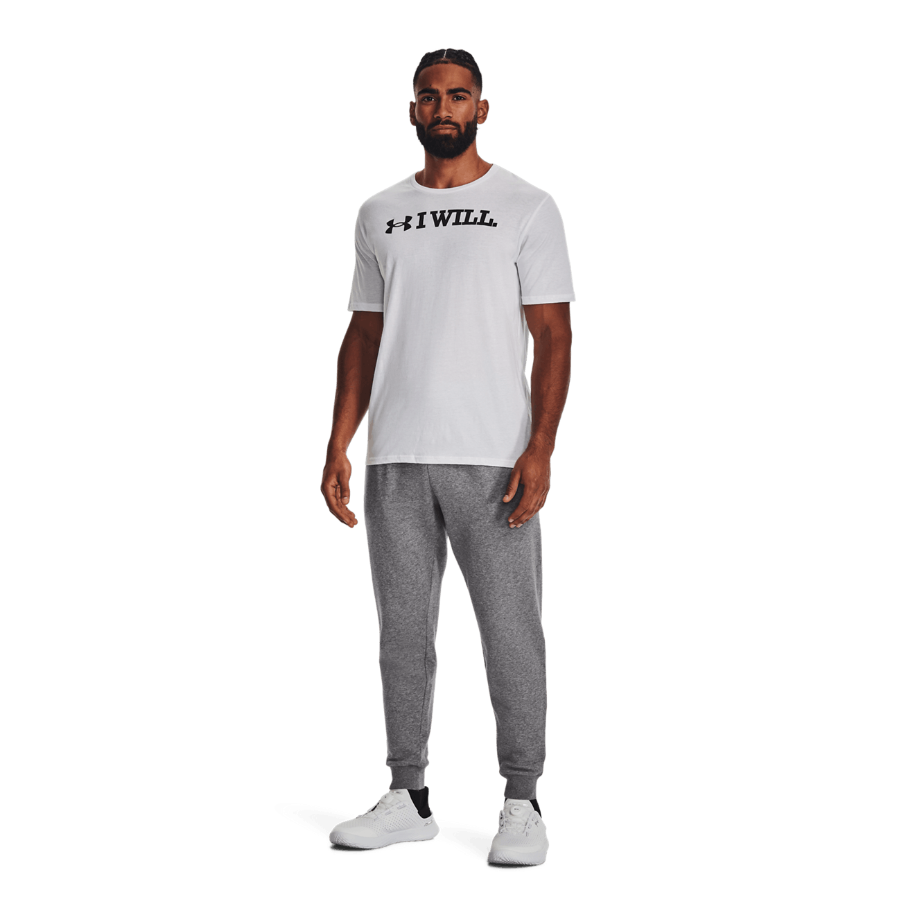 Ua Rival Fleece Joggers Castlerock Light Heather