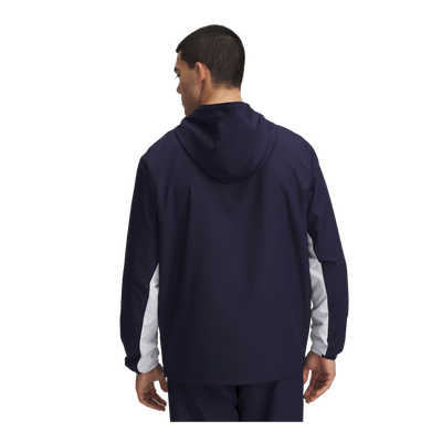 Ua Rival Wvn Windbreaker Midnight Navy