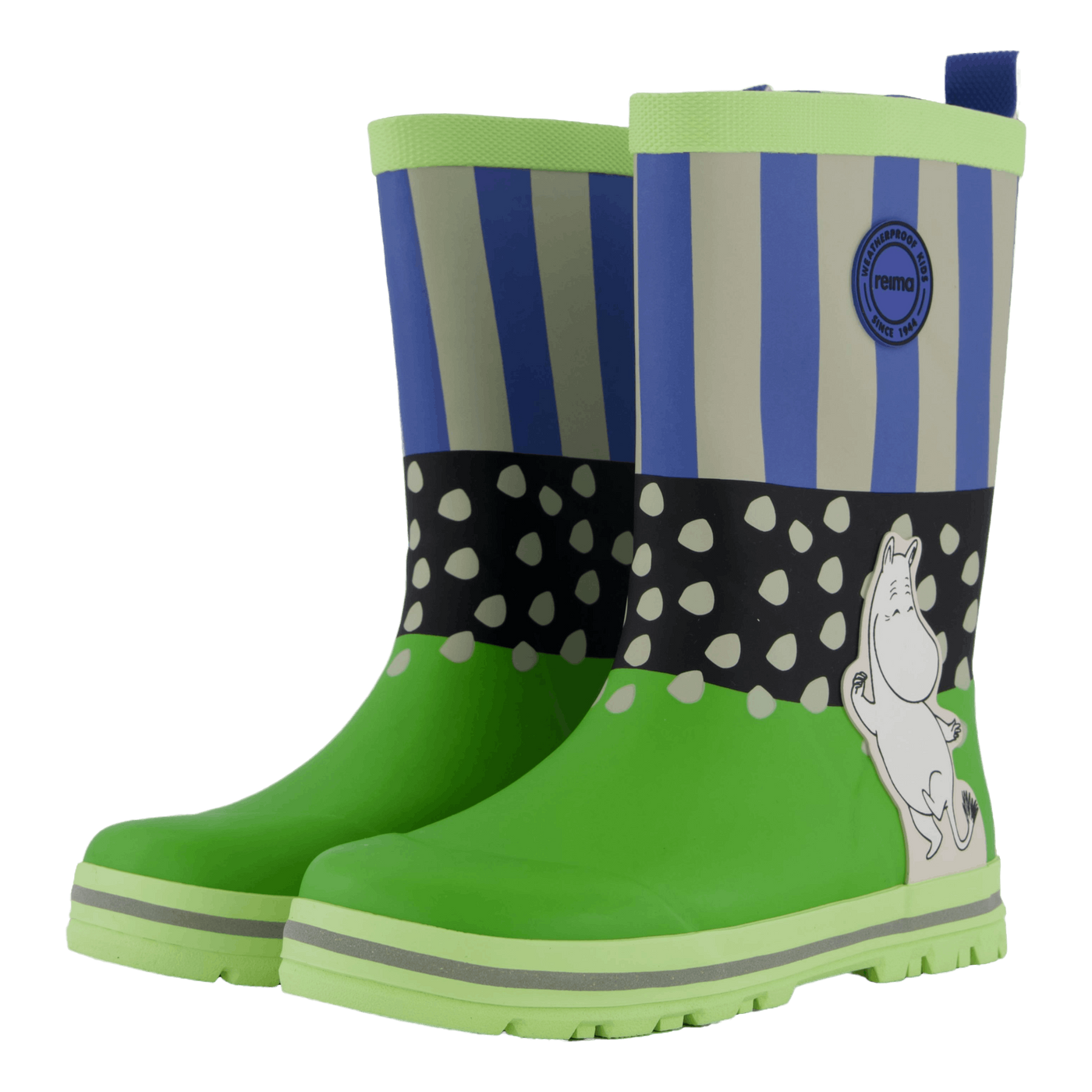Rain boots Moomin Magisk Greenery
