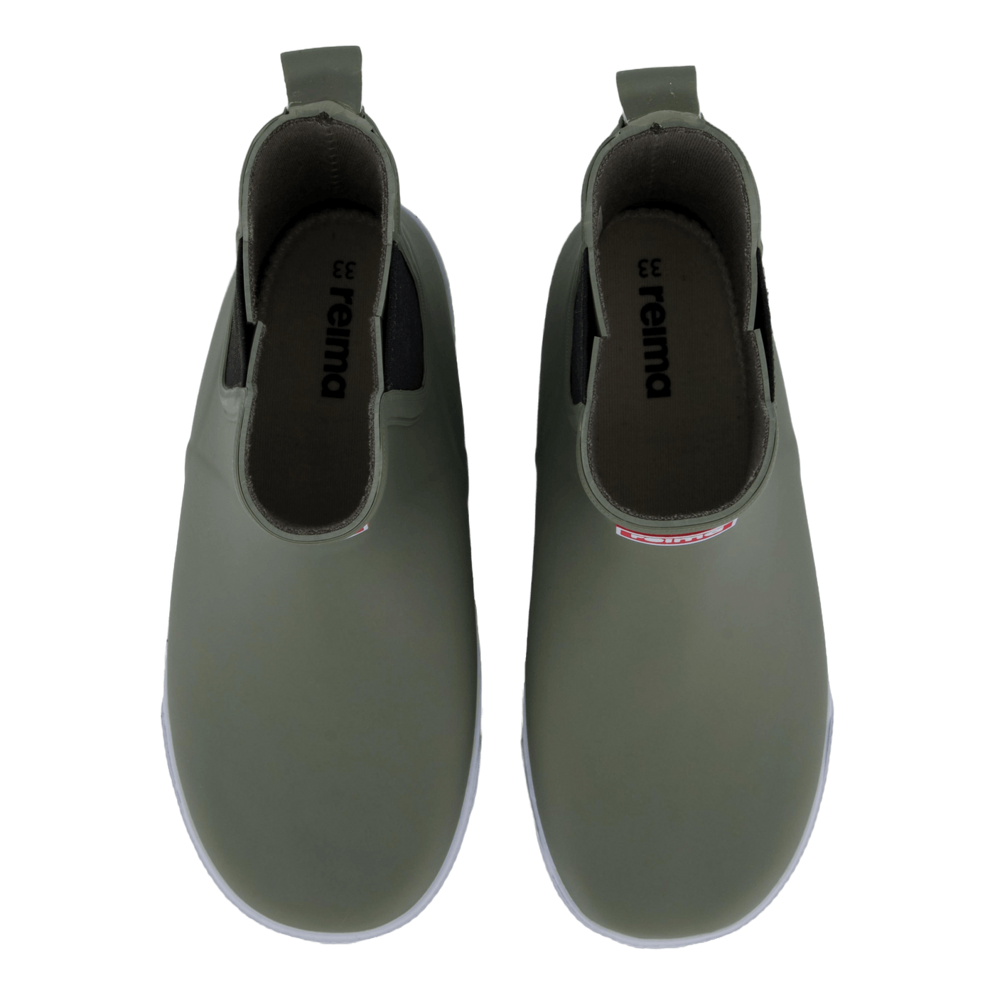 Rain boots Ankles Greyish green