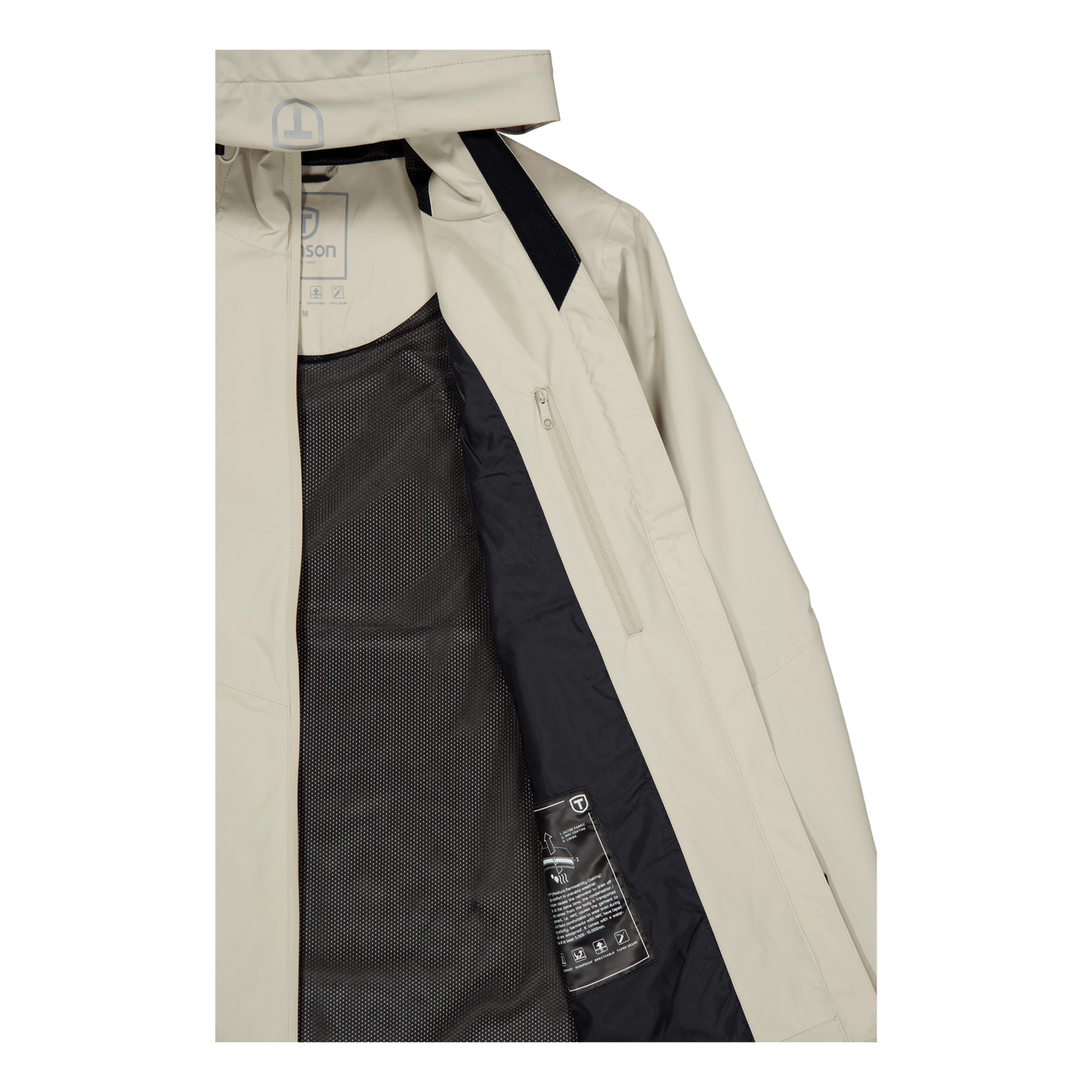 Winga Rain Jacket Women Sustained Grey