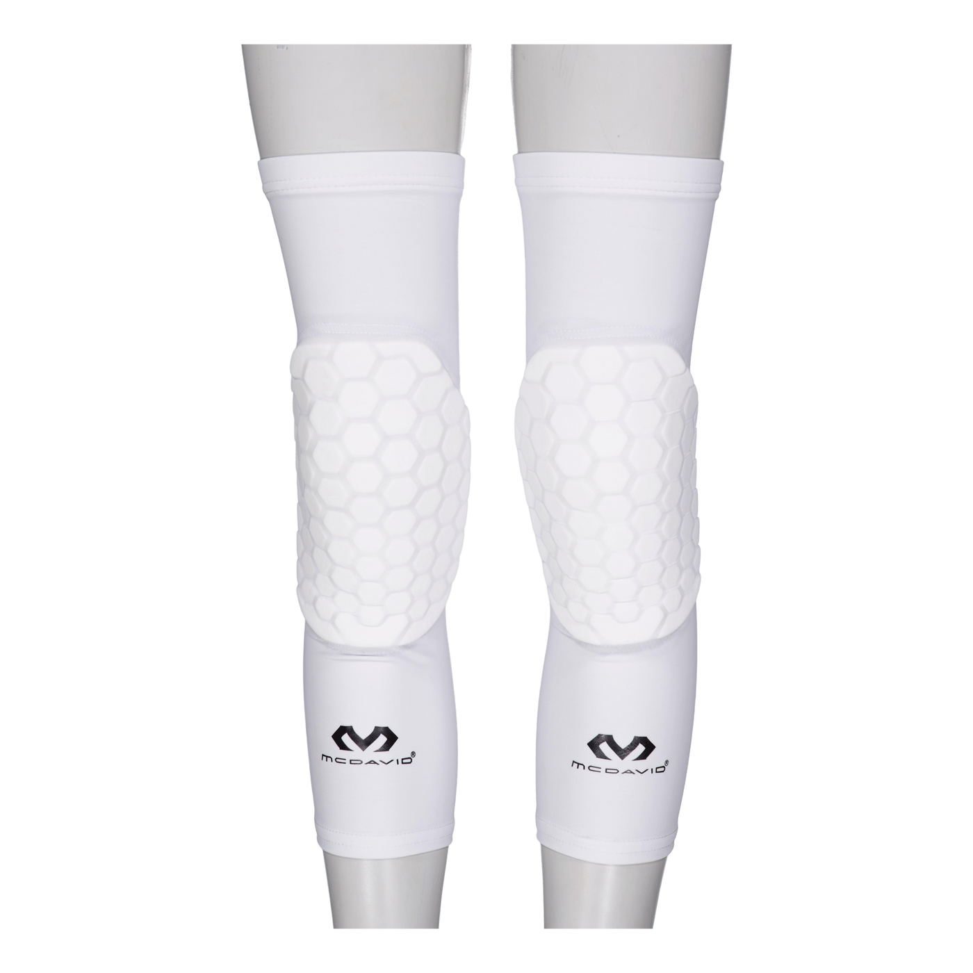 Hex Leg Sleeves / Pair White
