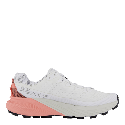 Agility Peak 5 White/soft Coral