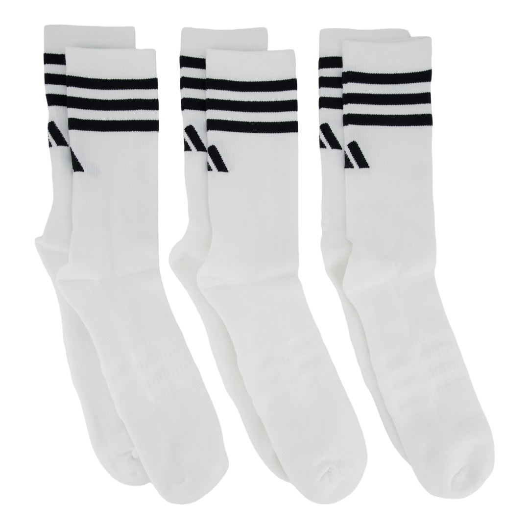 3 Pk Crew White