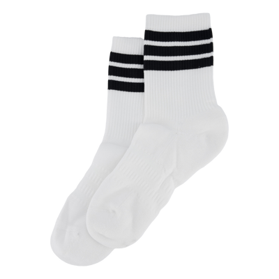 W Half Crew 3 Stp White