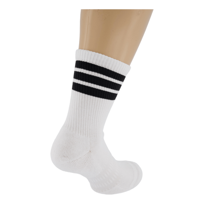 W Half Crew 3 Stp White