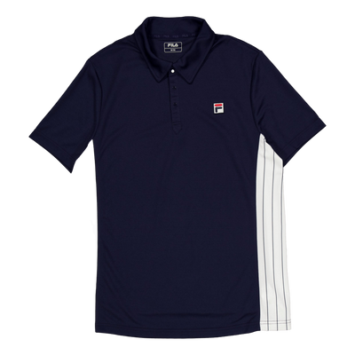 Polo Piero Navy White