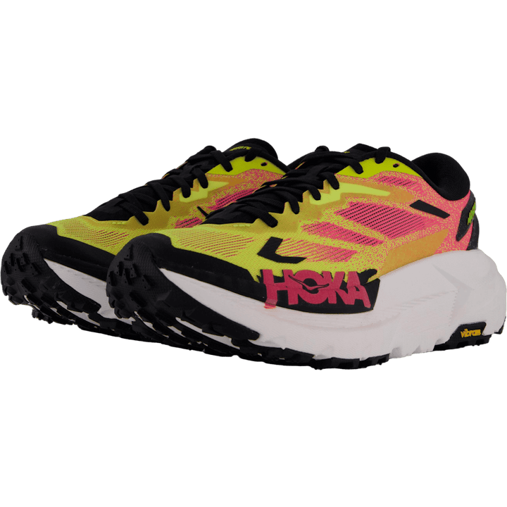 W mafate x Neon hoka citrus / neon rose
