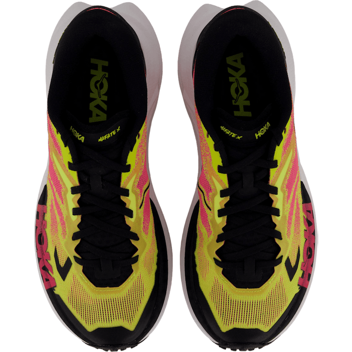 W mafate x Neon hoka citrus / neon rose