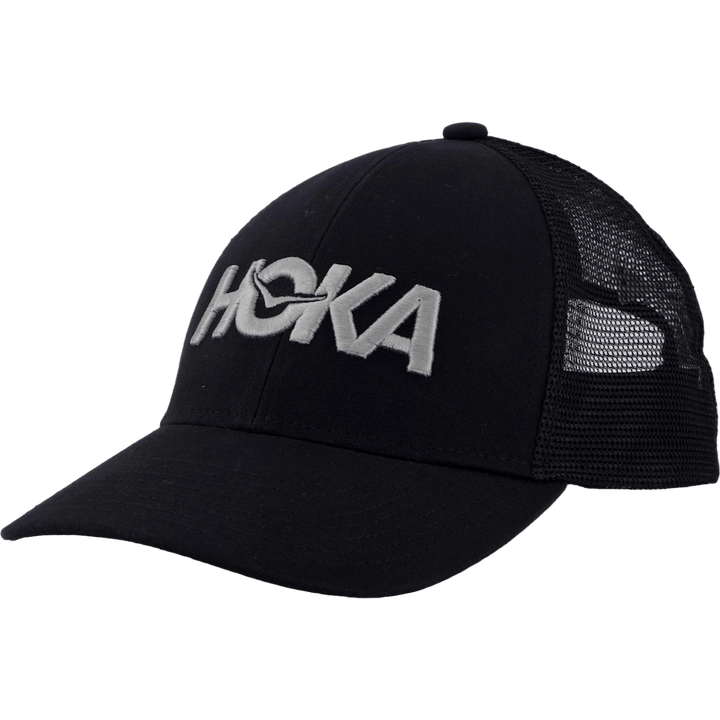 U hoka core logo trucker Black