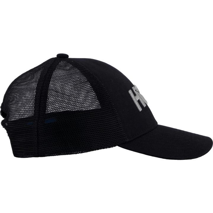 U hoka core logo trucker Black