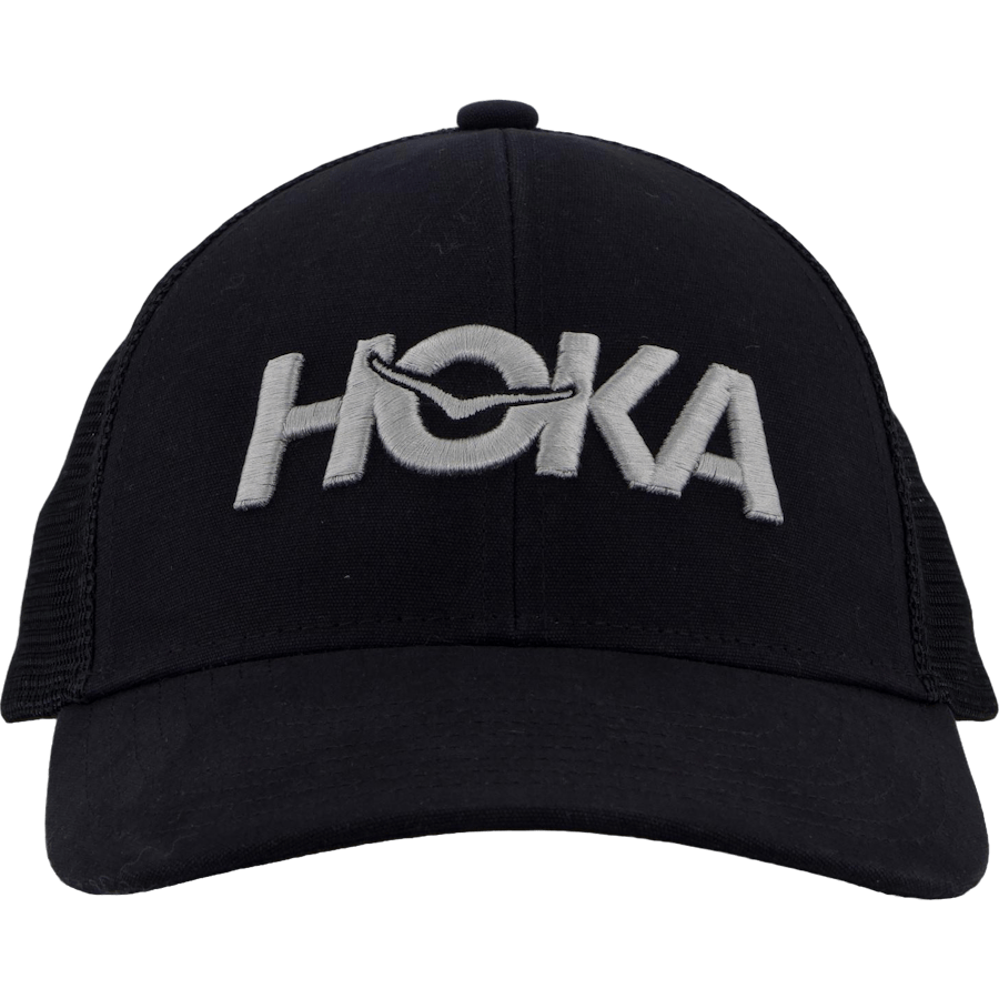 U hoka core logo trucker Black