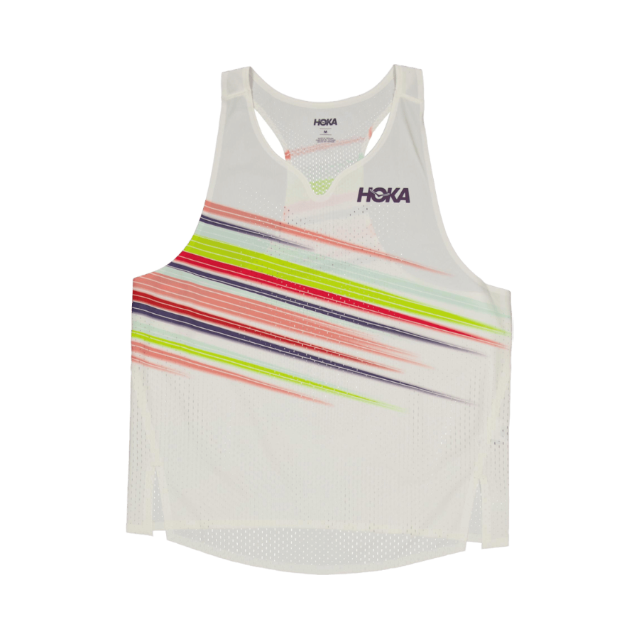 W race day singlet Alabaster flare