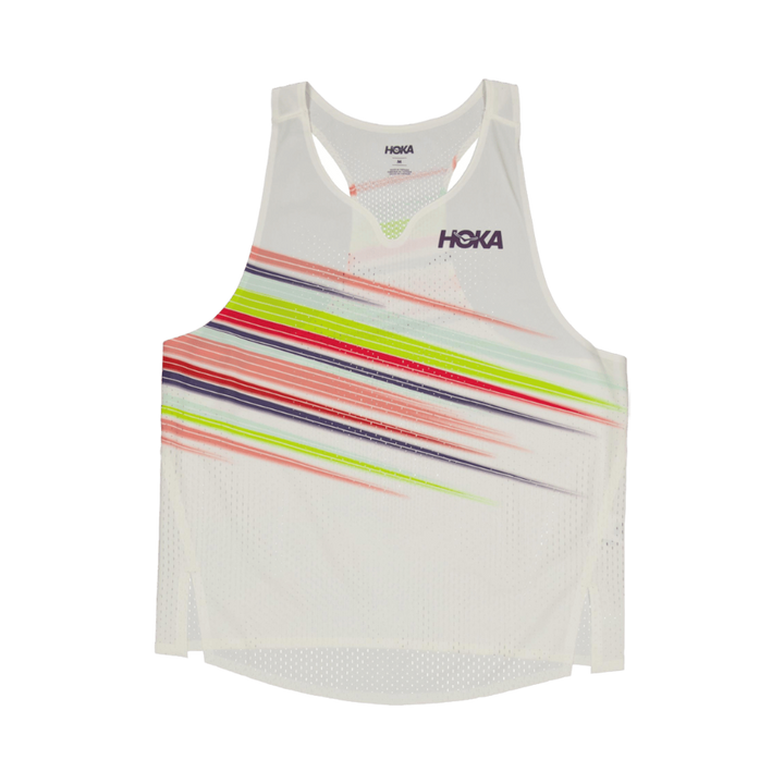 W race day singlet Alabaster flare