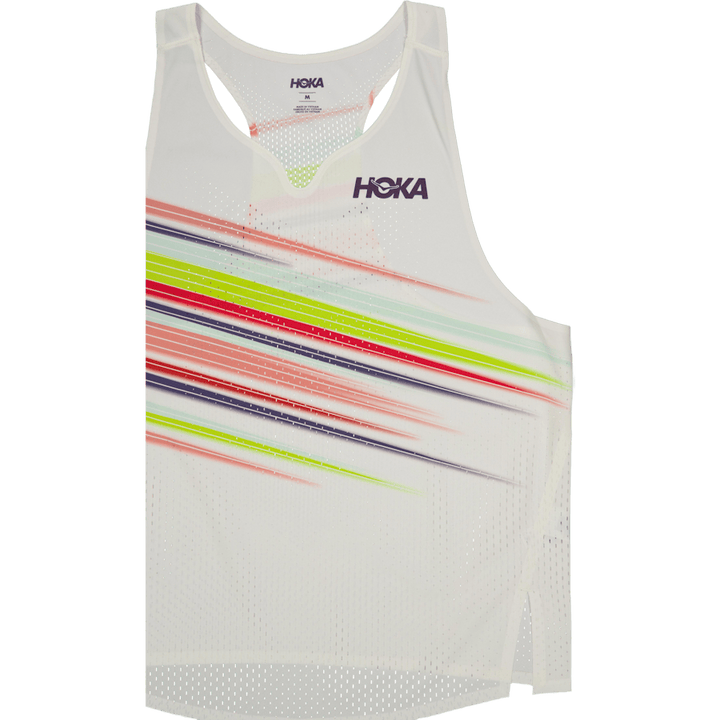 W race day singlet Alabaster flare