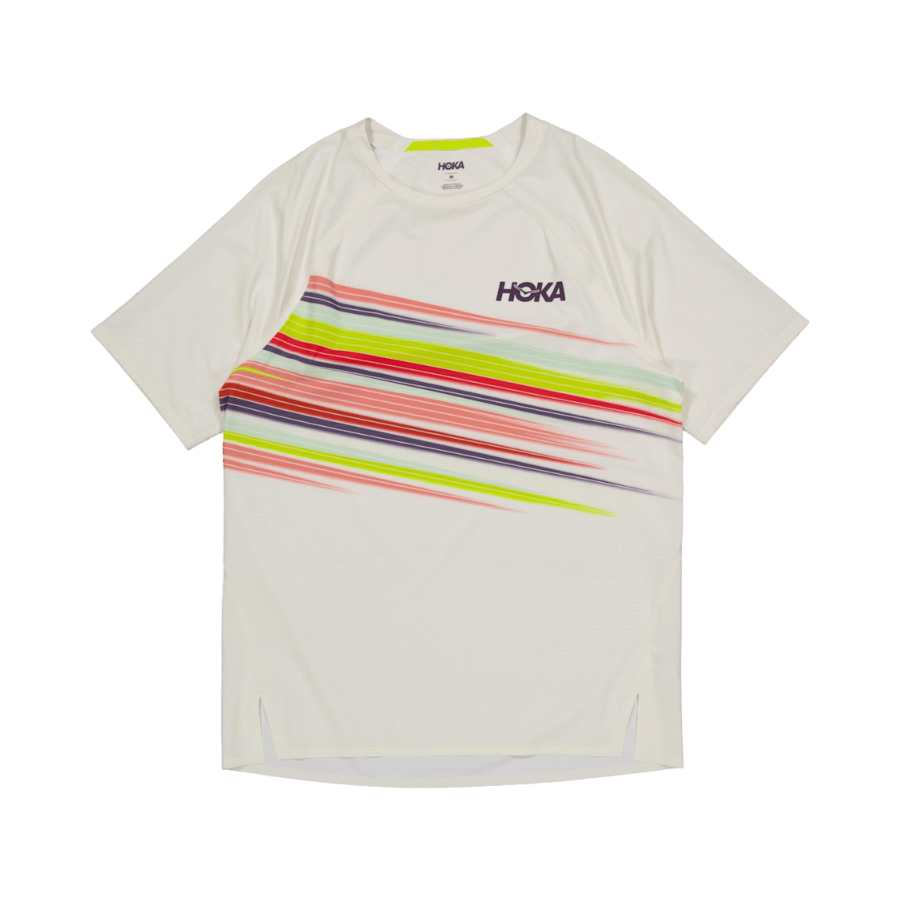 M race day short sleeve Alabaster flare