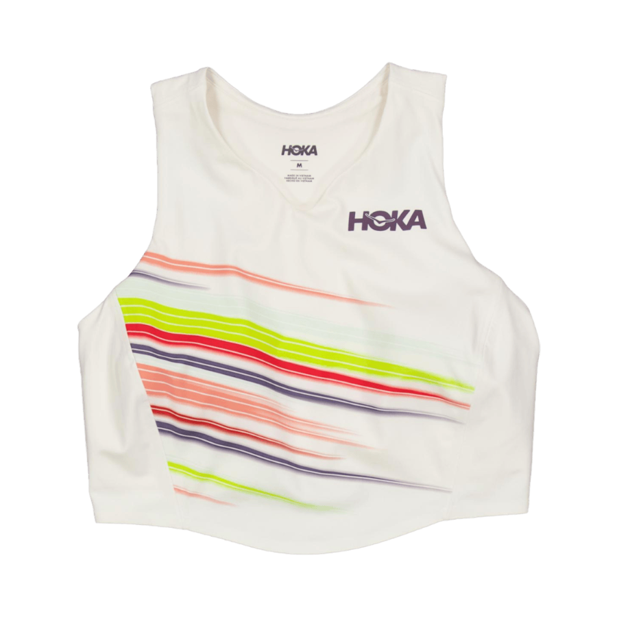 W race day crop bra Alabaster flare