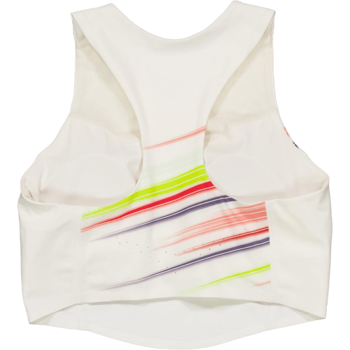 W race day crop bra Alabaster flare